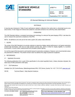 SAE J1757/1-2021 SAE J1757/1-2021