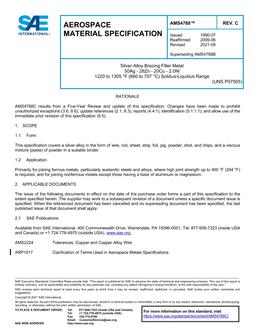 SAE AMS4788 Revision C SAE AMS4788 Revision C