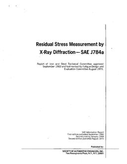 SAE J784-1971 Revision A