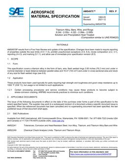SAE AMS4975 Revision P SAE AMS4975 Revision P
