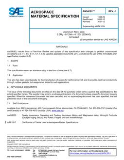 SAE AMS4182 Revision J SAE AMS4182 Revision J