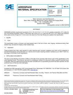 SAE AMS5646 Revision R SAE AMS5646 Revision R
