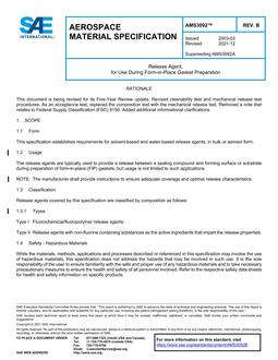 SAE AMS3092 Revision B SAE AMS3092 Revision B