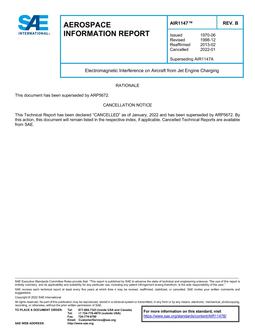 SAE AIR1147 Revision B SAE AIR1147 Revision B