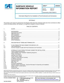 SAE J2593-2022 SAE J2593-2022