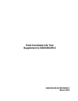 SAE USCAR20-2 SAE USCAR20-2