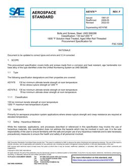 SAE AS7478 Revision F SAE AS7478 Revision F