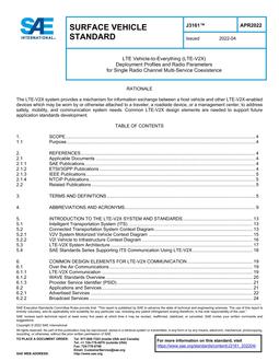 SAE J3161-2022 SAE J3161-2022