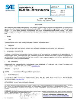 SAE AMS7498 Revision S SAE AMS7498 Revision S