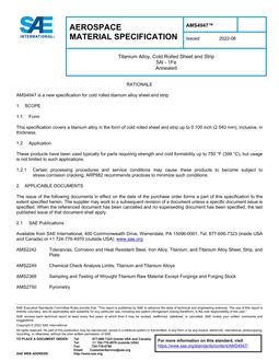 SAE AMS4947 SAE AMS4947
