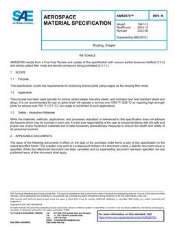 SAE AMS2670 Revision K SAE AMS2670 Revision K