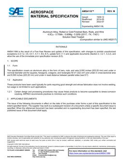 SAE AMS4118 Revision M SAE AMS4118 Revision M