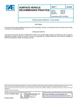 SAE J2627-2022 SAE J2627-2022