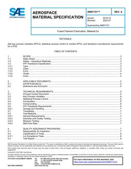 SAE AMS7101 Revision A SAE AMS7101 Revision A