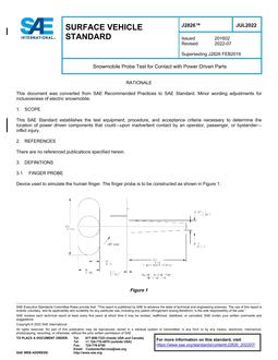 SAE J2826-2022 SAE J2826-2022