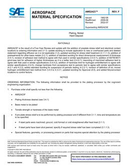 SAE AMS2423 Revision F SAE AMS2423 Revision F