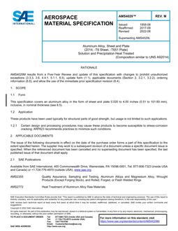 SAE AMS4029 Revision M SAE AMS4029 Revision M