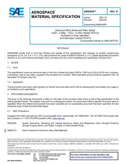 SAE AMS4048 Revision R SAE AMS4048 Revision R