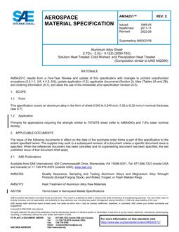 SAE AMS4251 Revision C SAE AMS4251 Revision C