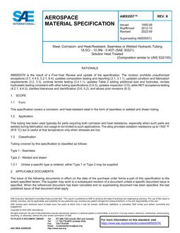 SAE AMS5557 Revision K SAE AMS5557 Revision K