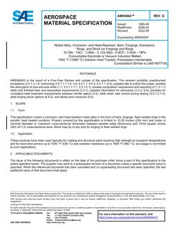 SAE AMS5664 Revision G SAE AMS5664 Revision G