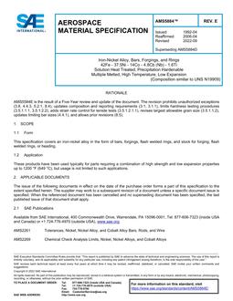 SAE AMS5884 Revision E SAE AMS5884 Revision E