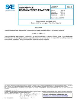 SAE ARP573 Revision E SAE ARP573 Revision E