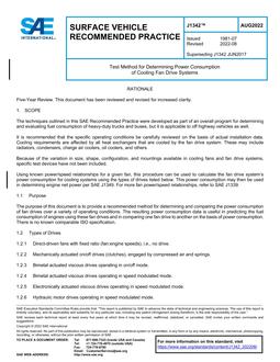 SAE J1342-2022 SAE J1342-2022