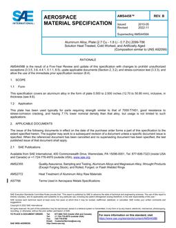 SAE AMS4458 Revision B SAE AMS4458 Revision B
