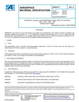 SAE AMS5537 Revision K SAE AMS5537 Revision K