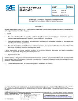 SAE J2020-2022 SAE J2020-2022