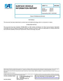 SAE J2057/3-2022 SAE J2057/3-2022