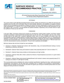 SAE J2521-2022 SAE J2521-2022