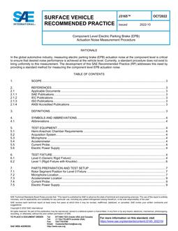 SAE J3165-2022 SAE J3165-2022