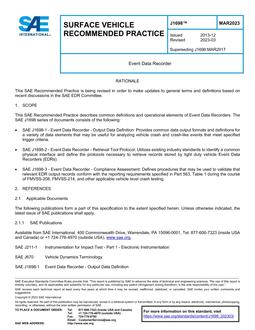 SAE J1698-2023 SAE J1698-2023