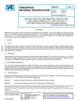 SAE AMS5441 Revision C SAE AMS5441 Revision C
