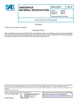 SAE AMSH81829 Revision B SAE AMSH81829 Revision B