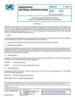 SAE AMS2374 Revision F SAE AMS2374 Revision F