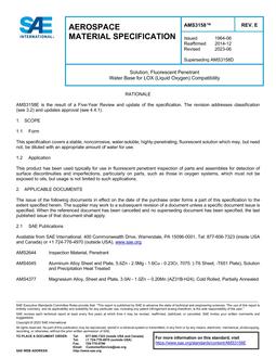 SAE AMS3158 Revision E SAE AMS3158 Revision E