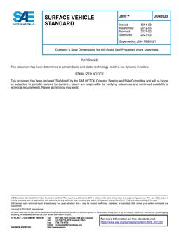 SAE J899-2023 SAE J899-2023
