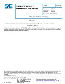 SAE J947-2023 SAE J947-2023