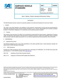 SAE J994-2023