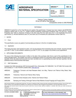 SAE AMS4941 Revision H SAE AMS4941 Revision H