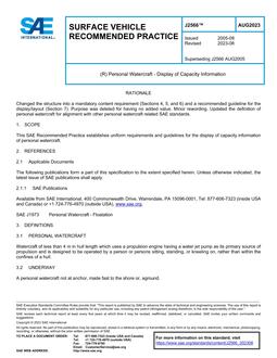 SAE J2566-2023 SAE J2566-2023