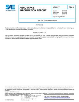 SAE AIR4951 Revision A SAE AIR4951 Revision A