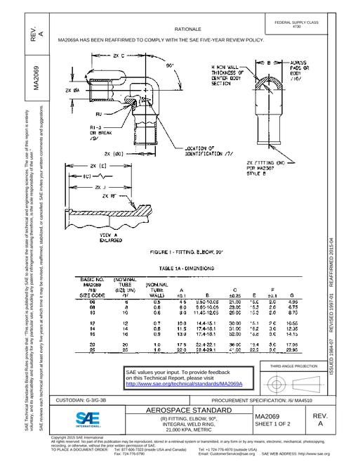 SAE MA2069A