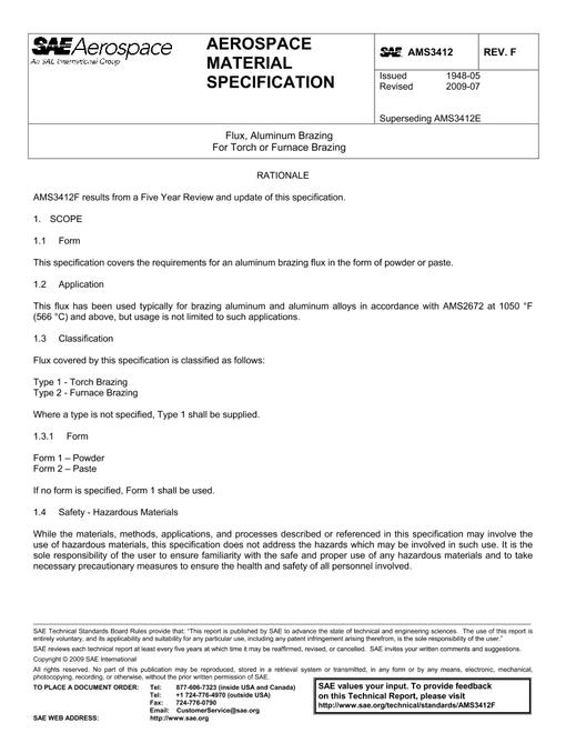 SAE AMS3412F