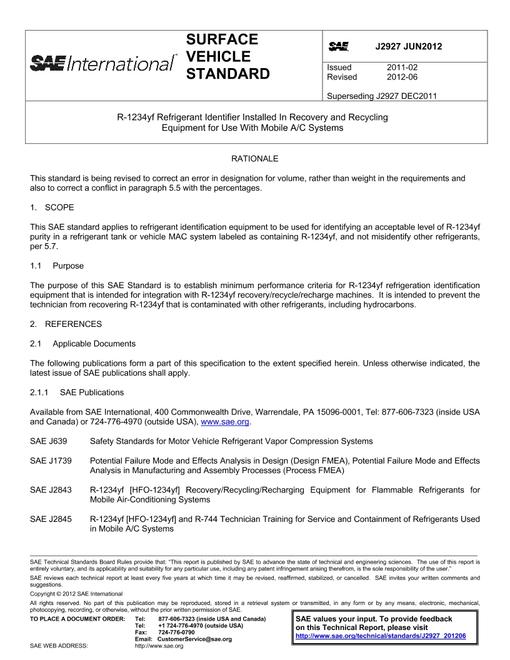 SAE J2927_201206