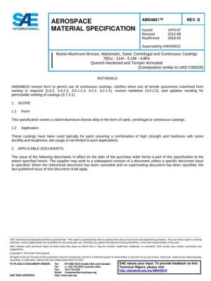 SAE AMS4881D