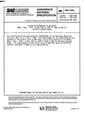 SAE AMS4789A